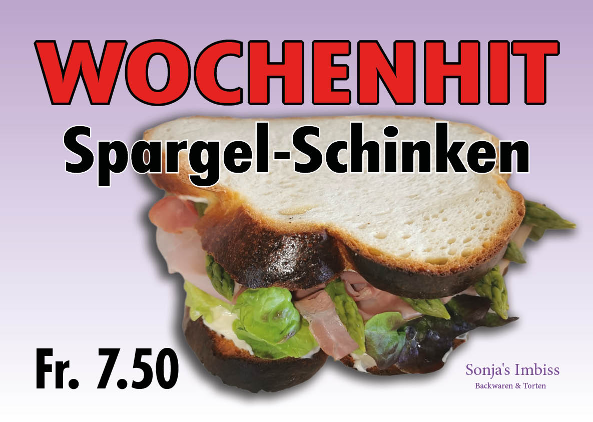 Wochenhit Spargel-Schinken